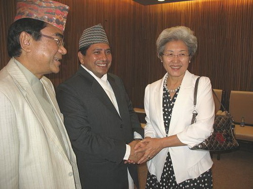 2012尼泊爾文化節在京舉行 外交部副部長傅瑩出席開幕式