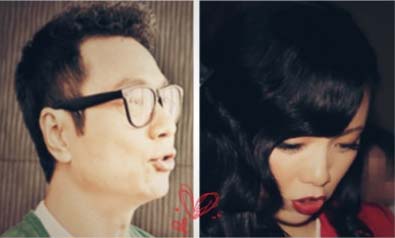 黎耀祥鄧萃雯萌照PK驚人相似 網(wǎng)友:超有夫妻相