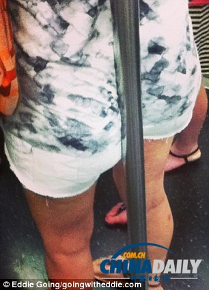 組圖：美網站曝光地鐵乘客各種不雅照