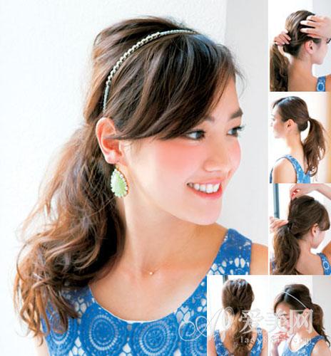 夏季頭發(fā)怎么弄？ 多款扎發(fā)每天不同（組圖）