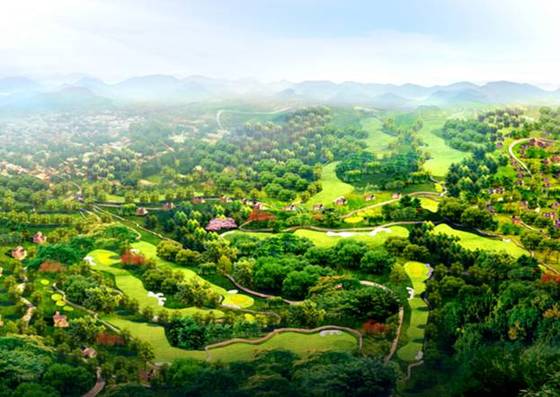 貴州別墅現新貴 高爾夫別墅受捧