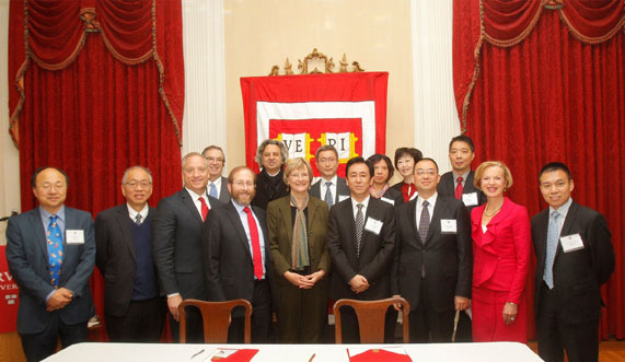 哈佛恒大達(dá)成戰(zhàn)略合作 創(chuàng)校企合作紀(jì)錄