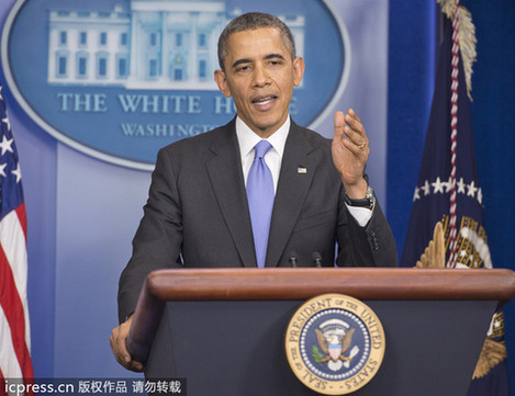 奧巴馬：美國經濟將于2014年取得“突破”