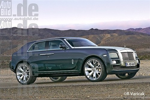 勞斯萊斯SUV假想圖曝光