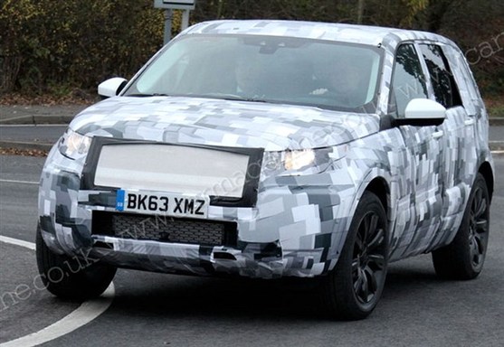 路虎發現運動版最新諜照曝光