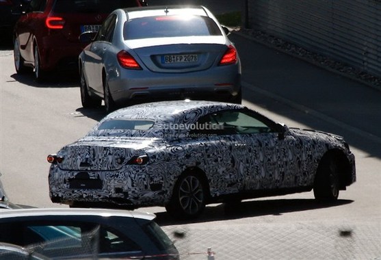 奔馳全新C級敞篷版諜照曝光