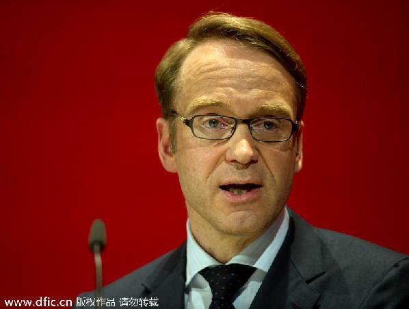 魏德曼：歐元區(qū)的通縮風險非常低