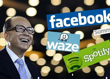 李嘉誠“孵化”過的初創(chuàng)企業(yè)