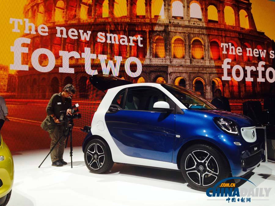 德國正式發布smart兩新車型 明年進入中國市場