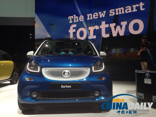 德國正式發(fā)布smart兩新車型 明年進入中國市場