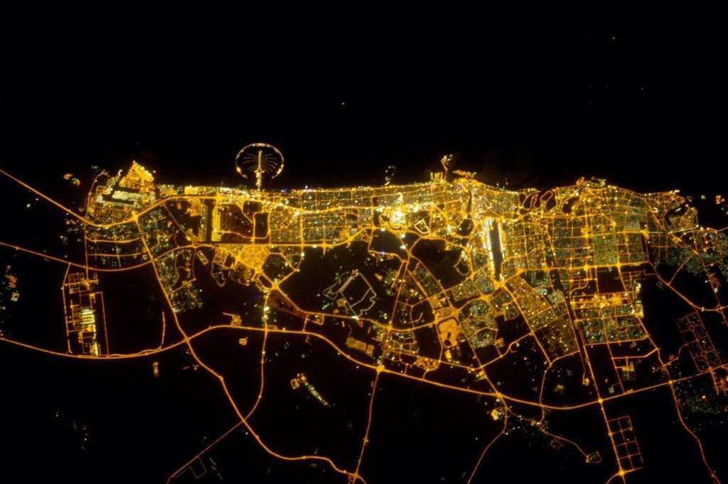 國(guó)際空間站宇航員分享國(guó)際都市美景