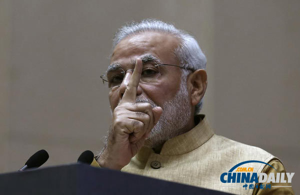 莫迪力推“印度制造” 爭當世界工廠