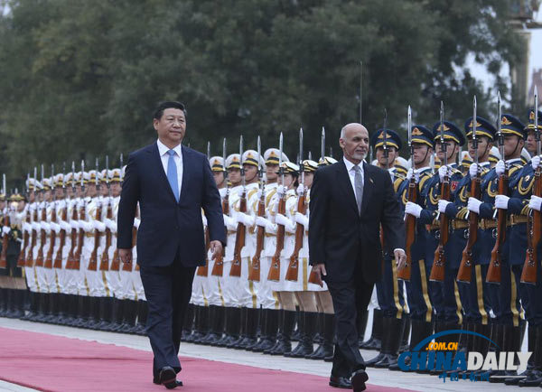 外媒：阿富汗總統(tǒng)首訪選中國 尋求鄰國強大支持