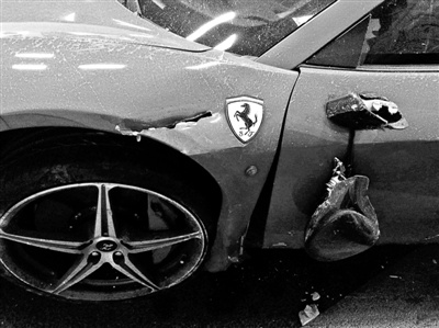 北京飆車法拉利車主身份曝光 其母被指曾任油企副總