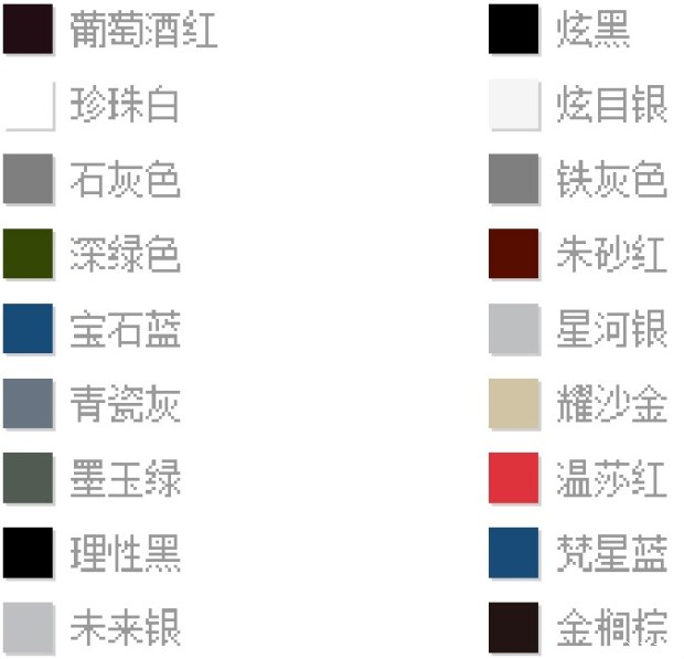 何丹：汽車高大上的顏色名字，你造嗎