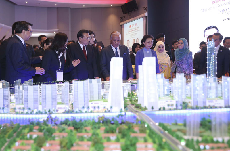 李克強馬六甲一行精彩圖集（高清組圖）