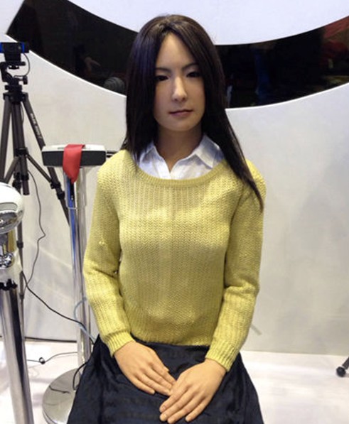 世界機器人大會開幕 石黑浩情感機器人亮相(組圖)