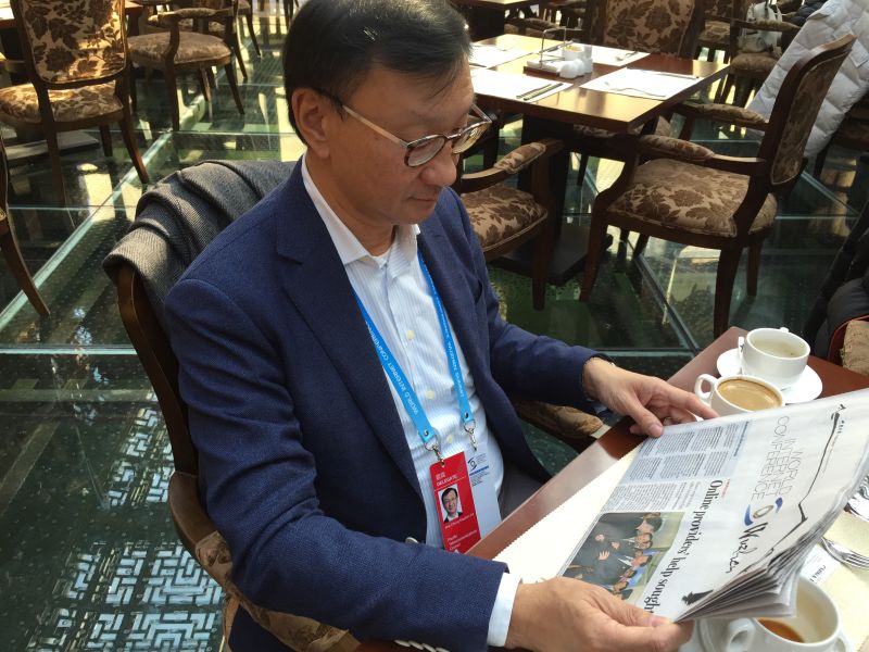 那些專心閱讀ChinaDaily的互聯網名人們