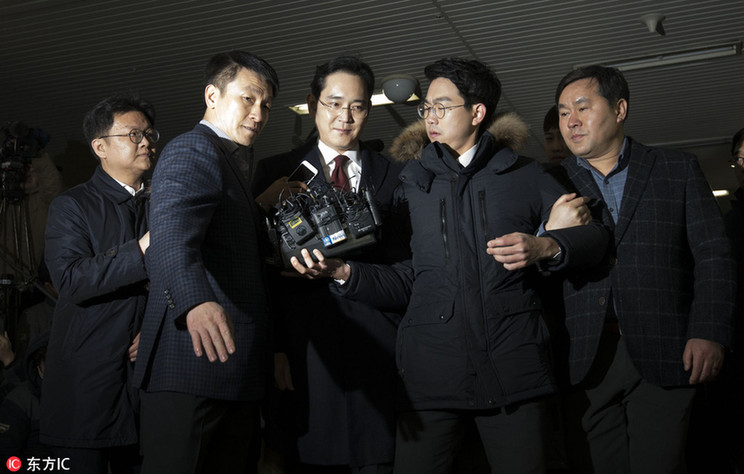 三星“太子”李在镕因涉嫌行賄遭韓檢方傳喚