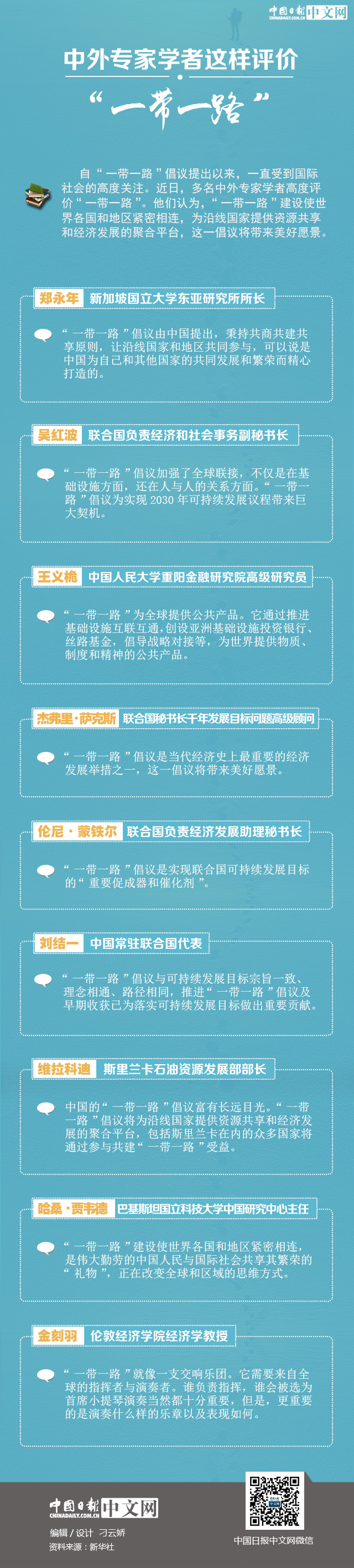 中外專家學(xué)者這樣評(píng)價(jià)“一帶一路”