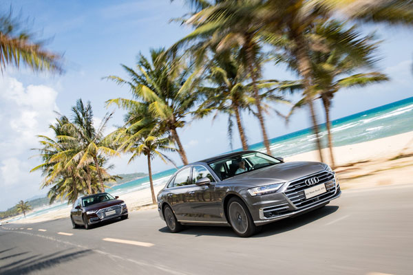 全新奧迪A8L上市 價格區間93.78-130.98萬元