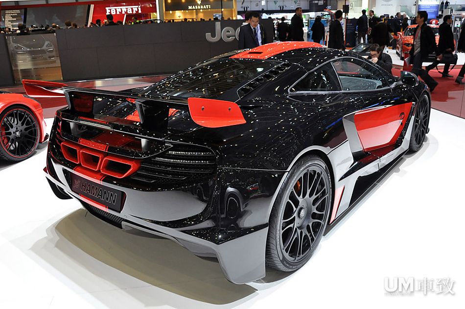 黑武士MP4-12C 亮相日內瓦