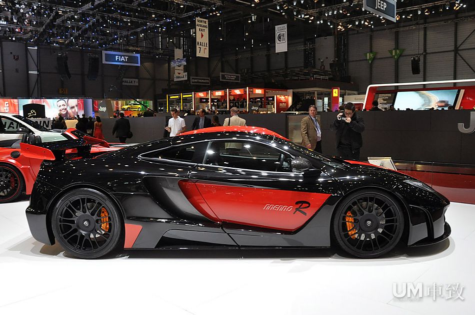 黑武士MP4-12C 亮相日內(nèi)瓦