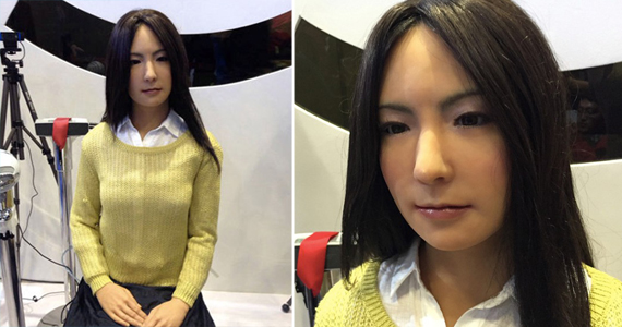 世界機器人大會開幕 石黑浩情感機器人亮相（組圖）